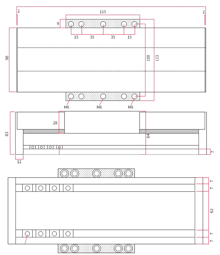 Bản vẽ TLM90S