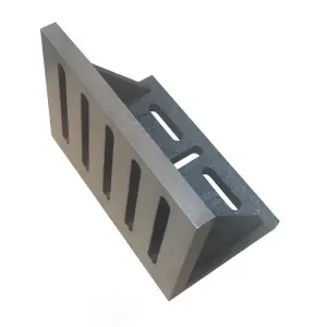 Tấm đồ gá chữ L đúc nguyên khối (gia công mặt lắp ráp chính xác)