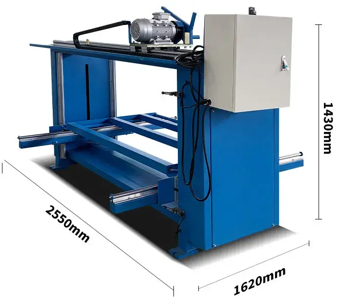 kích thước phủ bì máy đánh bóng SP1500