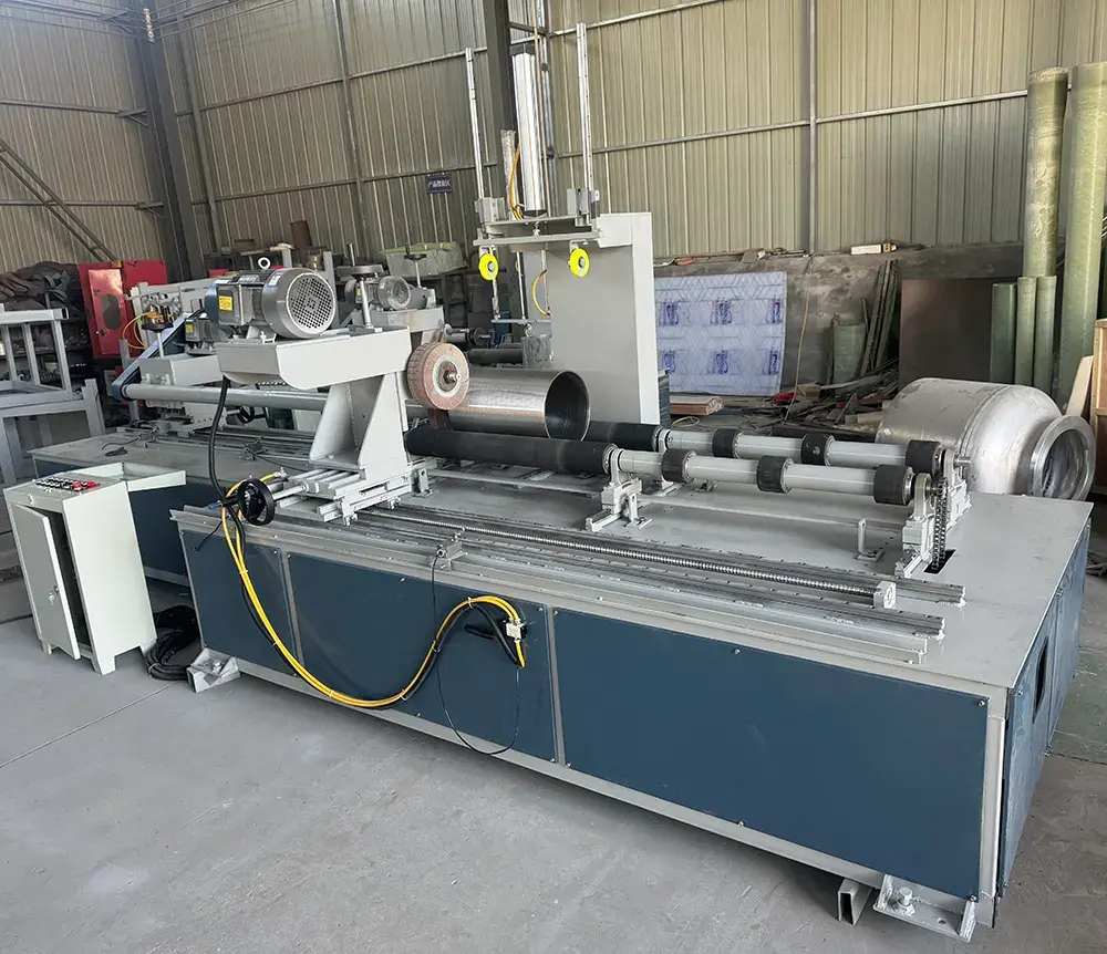 Máy đánh bóng mặt trong và ngoài ống thép
