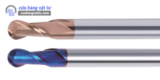 Dao phay cầu 2 me( Two flutes ball nose end mills)