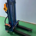 Xe nâng tay cao 1.2m 200kg | Dùng tời điện kéo